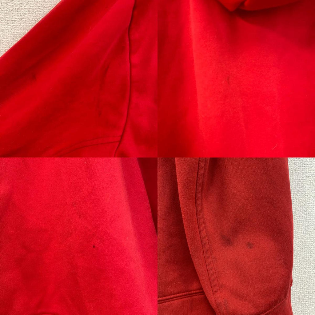 THE NORTH FACE　ザノースフェイス　フルジップスウェットパーカー/フーディー　赤　レッド　2XLサイズ