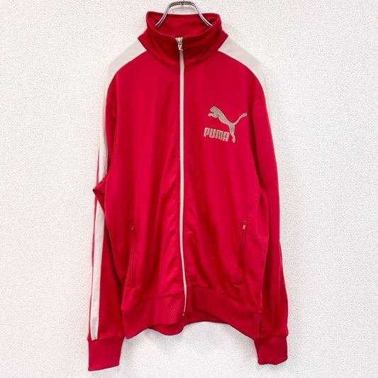 puma　プーマ　トラックジャケット/ジャージ　赤　レッド　Lサイズ