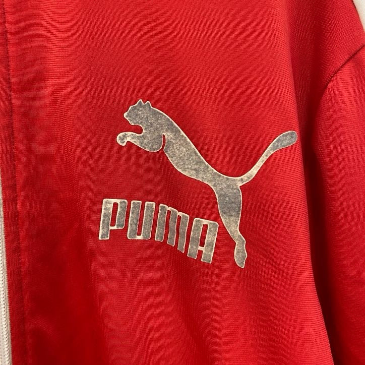 puma　プーマ　トラックジャケット/ジャージ　赤　レッド　Lサイズ