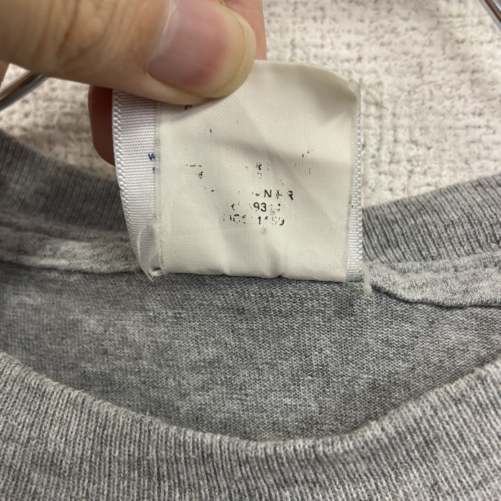 Champion　チャンピオン　半袖プリントTシャツ　グレー　Mサイズ