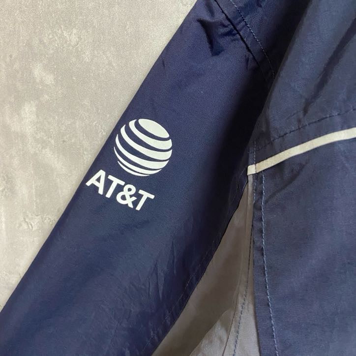 古着 used　AT＆T　ALPINE JACKET アルパインジャケット　長袖ナイロンジャケット　ネイビー　2XLサイズ