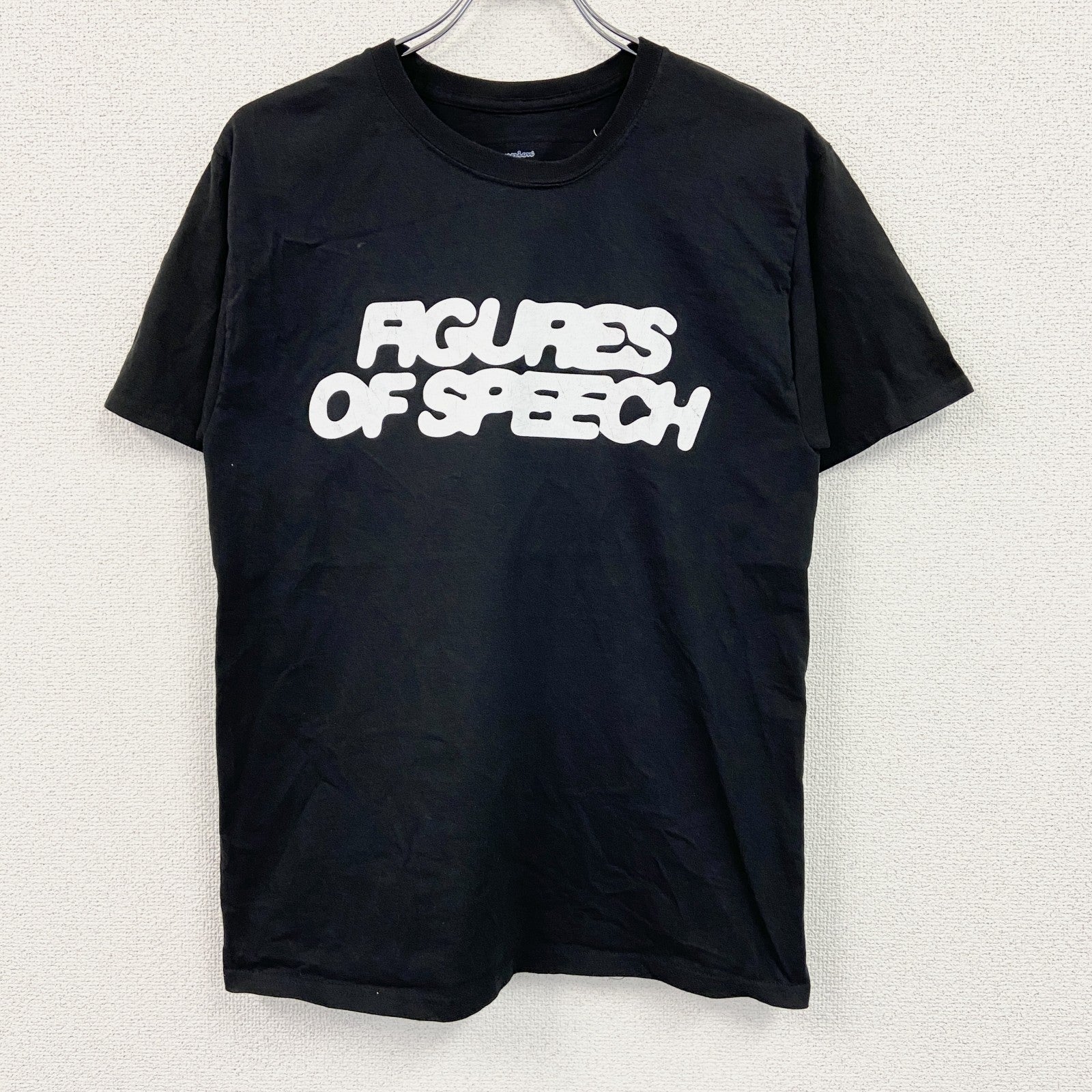 Champion　チャンピオン　半袖プリントTシャツ　黒　ブラック　Mサイズ