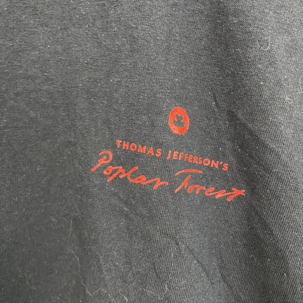 GILDAN　ギルダン　半袖プリントTシャツ　POPLAR FOREST　大統領　両面プリント　クルーネック　黒　ブラック　2XLサイズ