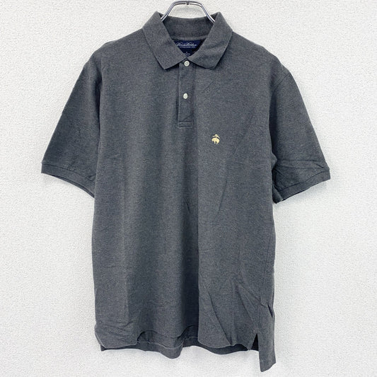 Brooks Brothers　ブルックスブラザーズ　半袖ポロシャツ　グレー　Mサイズ