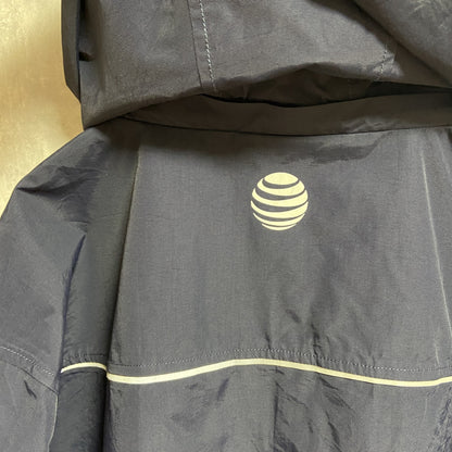 古着 used　AT＆T　ALPINE JACKET アルパインジャケット　長袖ナイロンジャケット　ネイビー　2XLサイズ