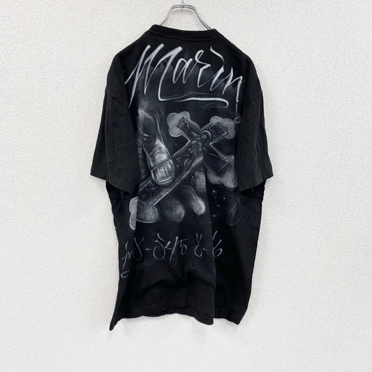 C＋　Cプラス　半袖プリントTシャツ　十字架　黒　ブラック　3XLサイズ　