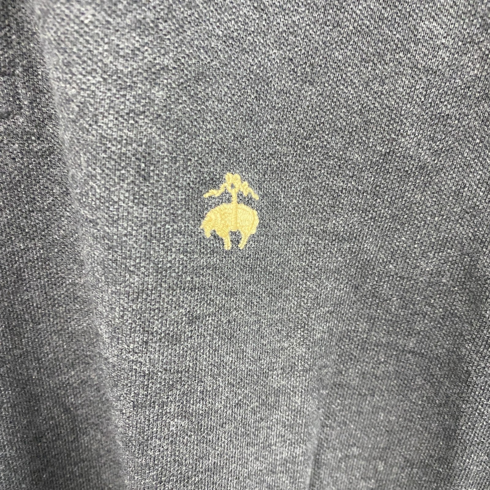 Brooks Brothers　ブルックスブラザーズ　半袖ポロシャツ　グレー　Mサイズ