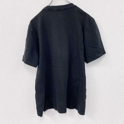 GIACOMONI LUCIEN　REEF　半袖プリントTシャツ　スカル　骸骨　英字プリント　クルーネック　黒　ブラック　XLサイズ