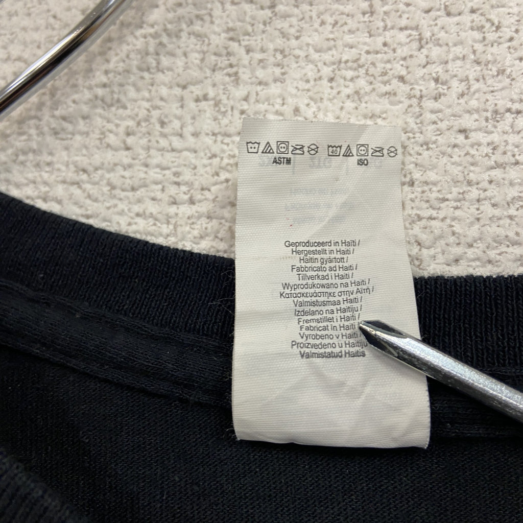 GILDAN　ギルダン　半袖プリントTシャツ　POPLAR FOREST　大統領　両面プリント　クルーネック　黒　ブラック　2XLサイズ