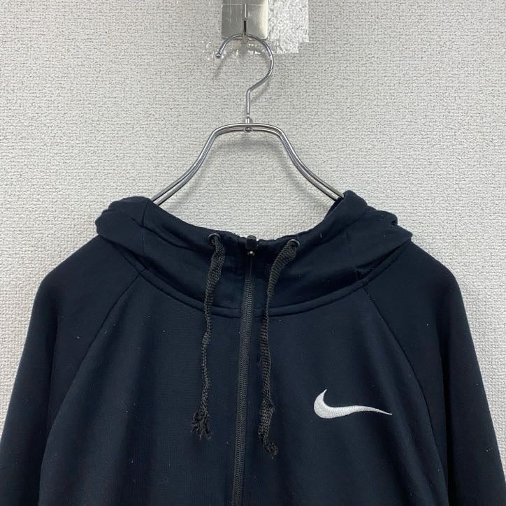 NIKE　ナイキ　フルジップパーカー/フーディー　DRI-FIT　黒　ブラック　Lサイズ