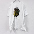 GILDAN　ギルダン　半袖プリントアニマルTシャツ　牛　クルーネック　白　ホワイト　2XLサイズ