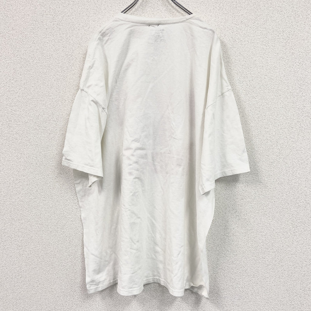 Champion　チャンピオン　半袖プリントTシャツ　白　ホワイト　XXXLサイズ