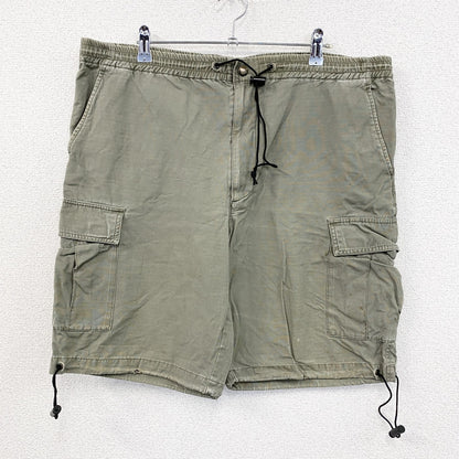 Dickies　ディッキーズ　ハーフカーゴパンツ　ショートパンツ　ドローコード　オリーブカーキ