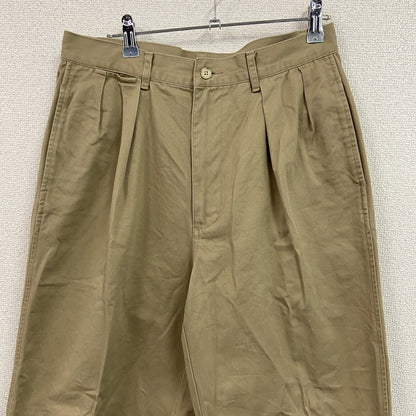 CHAPS　チャップス　ツータックチノパンツ　ベージュ