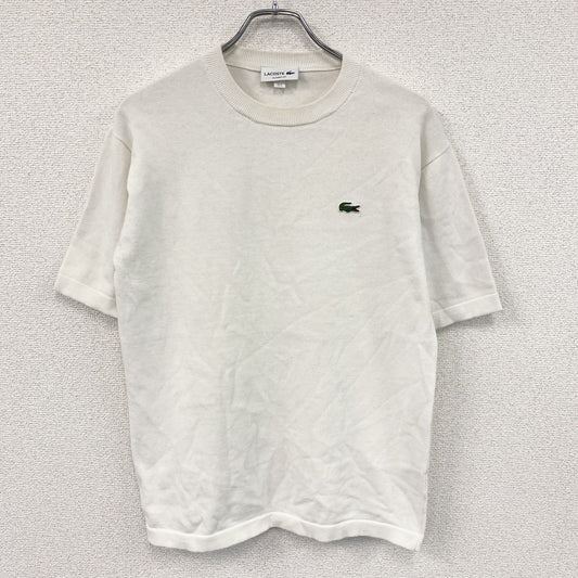 LACOSTE　ラコステ　半袖Tシャツ　白　ホワイト　Sサイズ