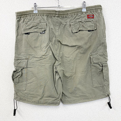 Dickies　ディッキーズ　ハーフカーゴパンツ　ショートパンツ　ドローコード　オリーブカーキ