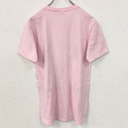 古着 used　JERZEES ジャージーズ　半袖キャラクタープリントTシャツ　ミニーマウス　薄ピンク　Sサイズ
