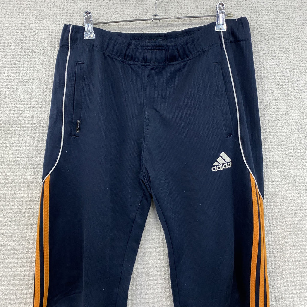 古着 used　adidas　アディダス　トラックパンツ/ジャージ　パフォーマンスロゴ　紺　ネイビー　Mサイズ