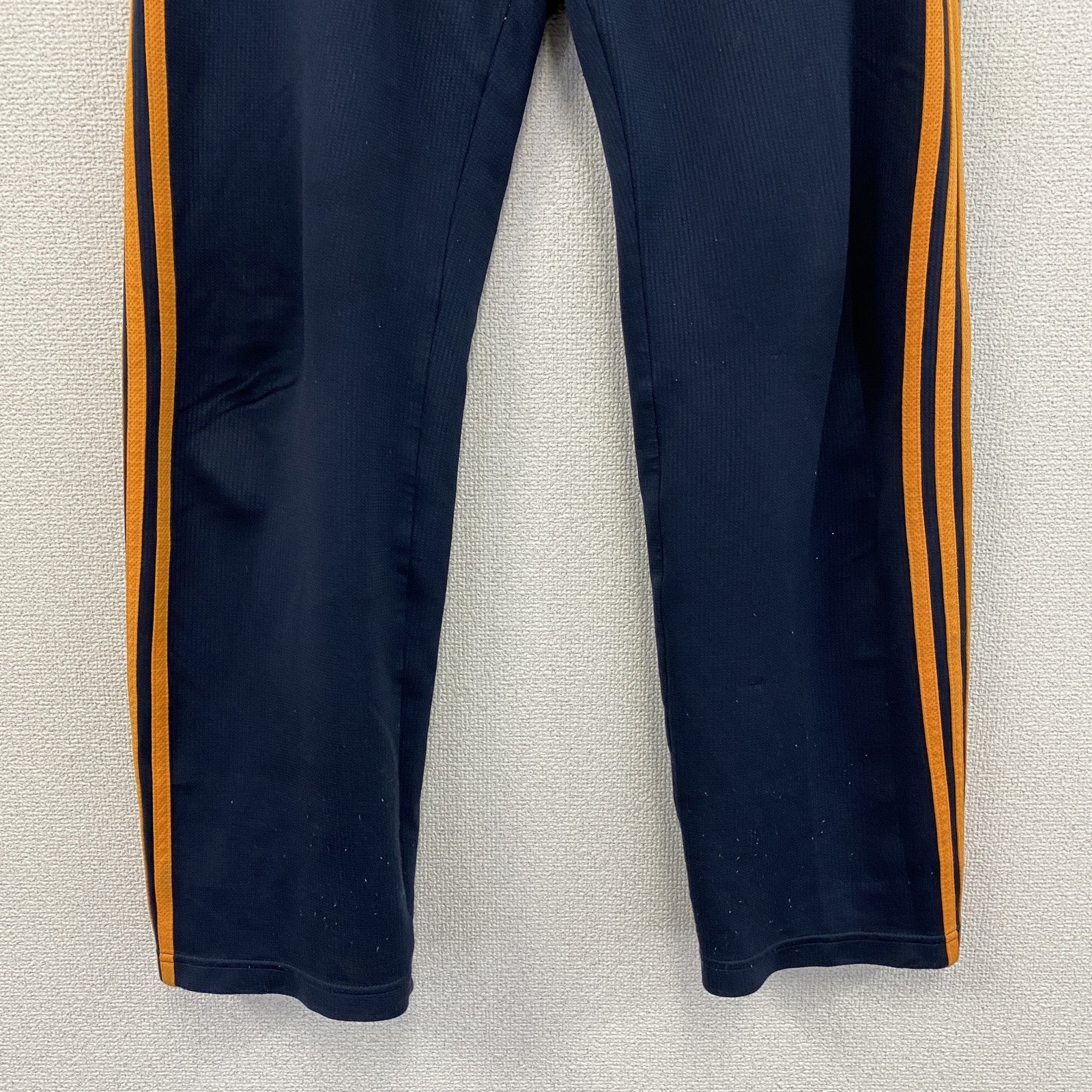 古着 used　adidas　アディダス　トラックパンツ/ジャージ　パフォーマンスロゴ　紺　ネイビー　Mサイズ