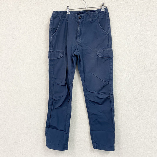 GAP　ギャップ　カーゴパンツ/ミリタリーパンツ　ジップフライ　紺　ネイビー　W32サイズ