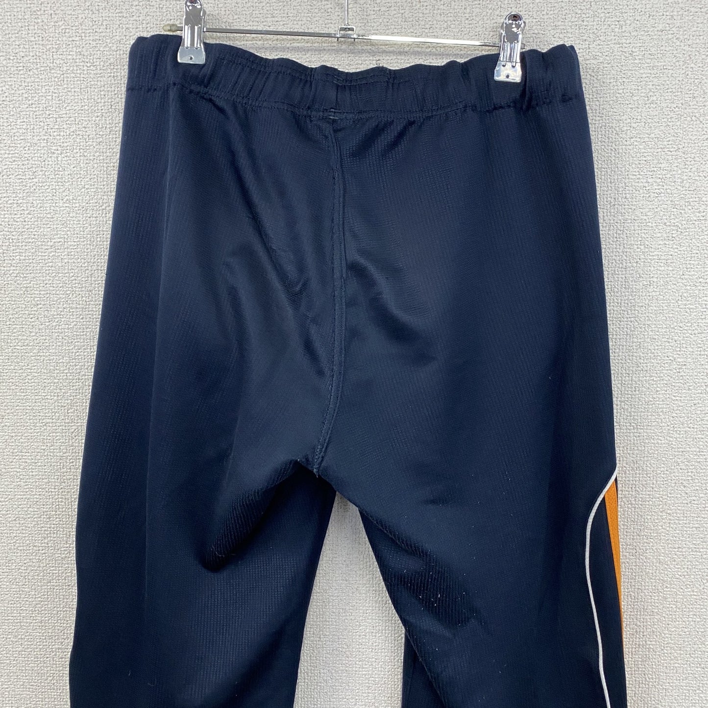 古着 used　adidas　アディダス　トラックパンツ/ジャージ　パフォーマンスロゴ　紺　ネイビー　Mサイズ