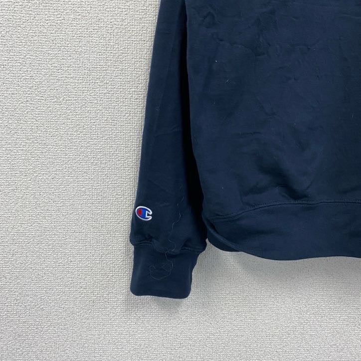 Champion　チャンピオン　ハーフジッププルオーバースウェット/トレーナー　紺　ネイビー　Mサイズ