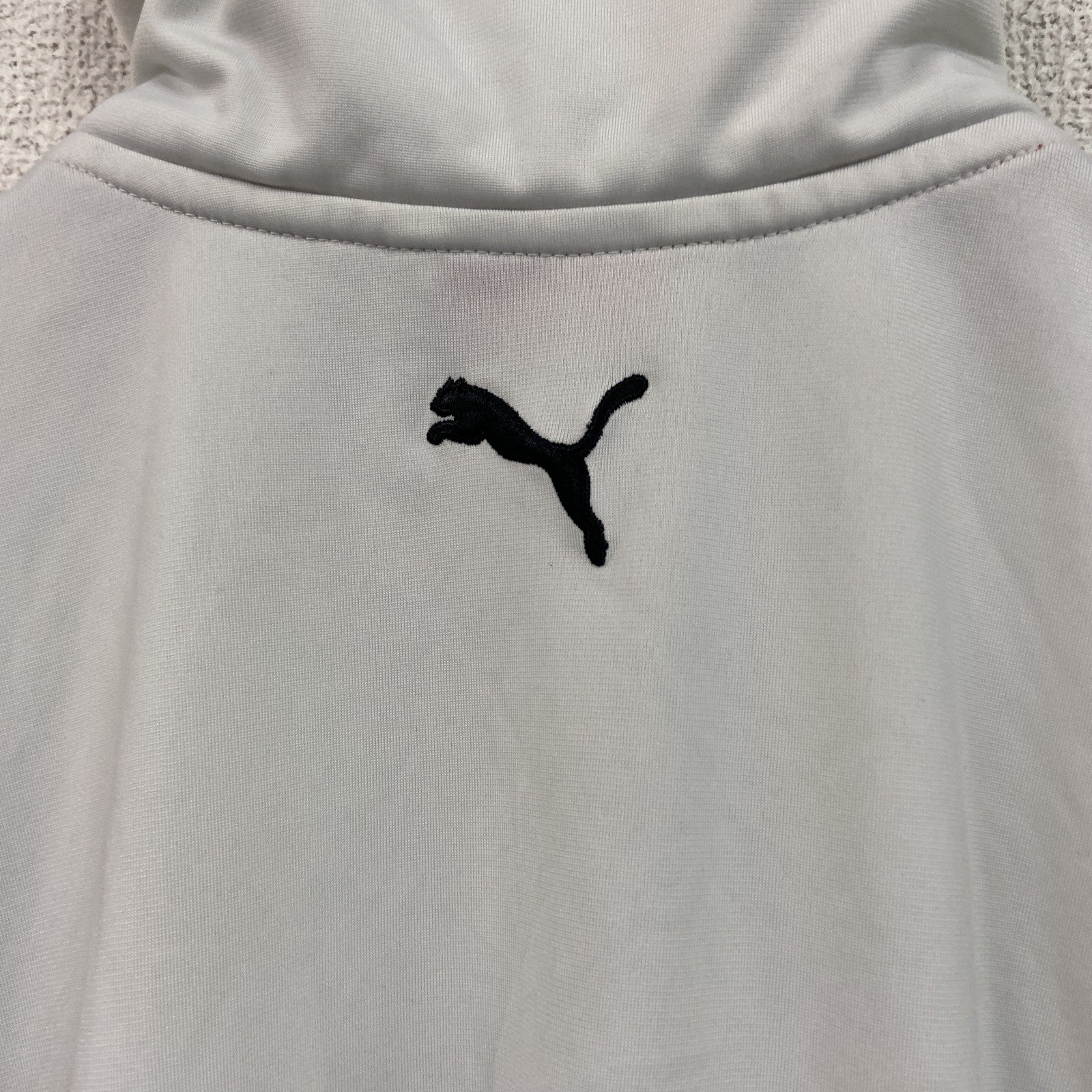 古着 used　PUMA　プーマ　トラックジャケット/ジャージ　白　ホワイト　XLサイズ