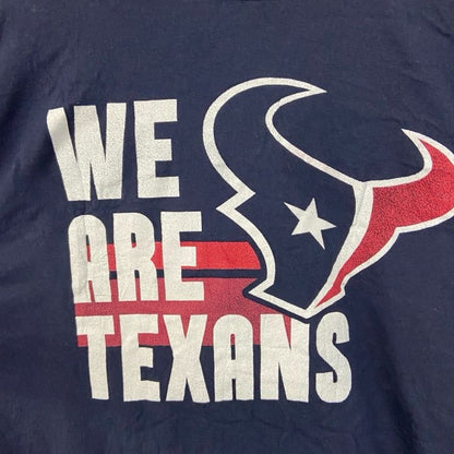古着 used　NIKE ナイキ　半袖プリントTシャツ　NFL　ヒューストン・テキサンズ　ネイビー　ビックシルエット　XXLサイズ