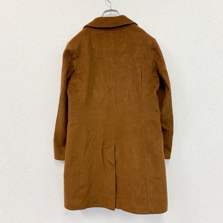 PENDELTON　ペンドルトン　カシミア混ウールチェスターコート　トレンチコート　茶色　ブラウン　８サイズ