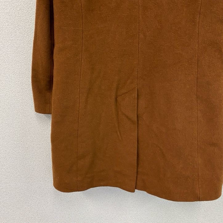 PENDELTON　ペンドルトン　カシミア混ウールチェスターコート　トレンチコート　茶色　ブラウン　８サイズ