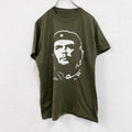 半袖プリントTシャツ　チェ ゲバラ　カーキ　Lサイズ