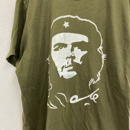 半袖プリントTシャツ　チェ ゲバラ　カーキ　Lサイズ