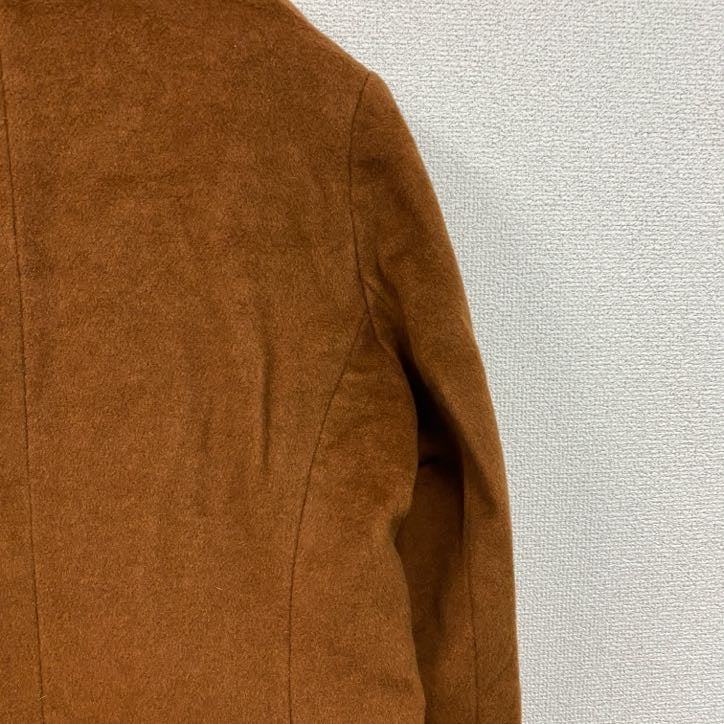 PENDELTON　ペンドルトン　カシミア混ウールチェスターコート　トレンチコート　茶色　ブラウン　８サイズ