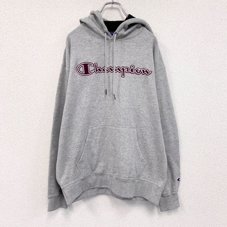 Champion　チャンピオン　スウェットパーカー/フーディー　グレー　Lサイズ
