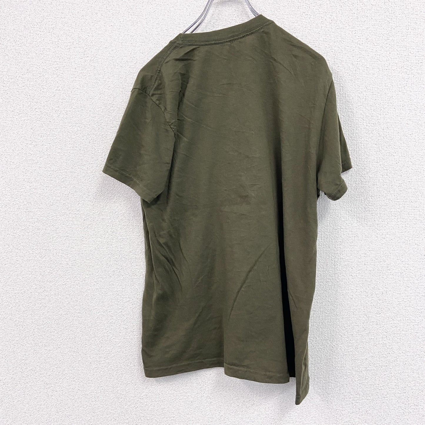 半袖プリントTシャツ　チェ ゲバラ　カーキ　Lサイズ
