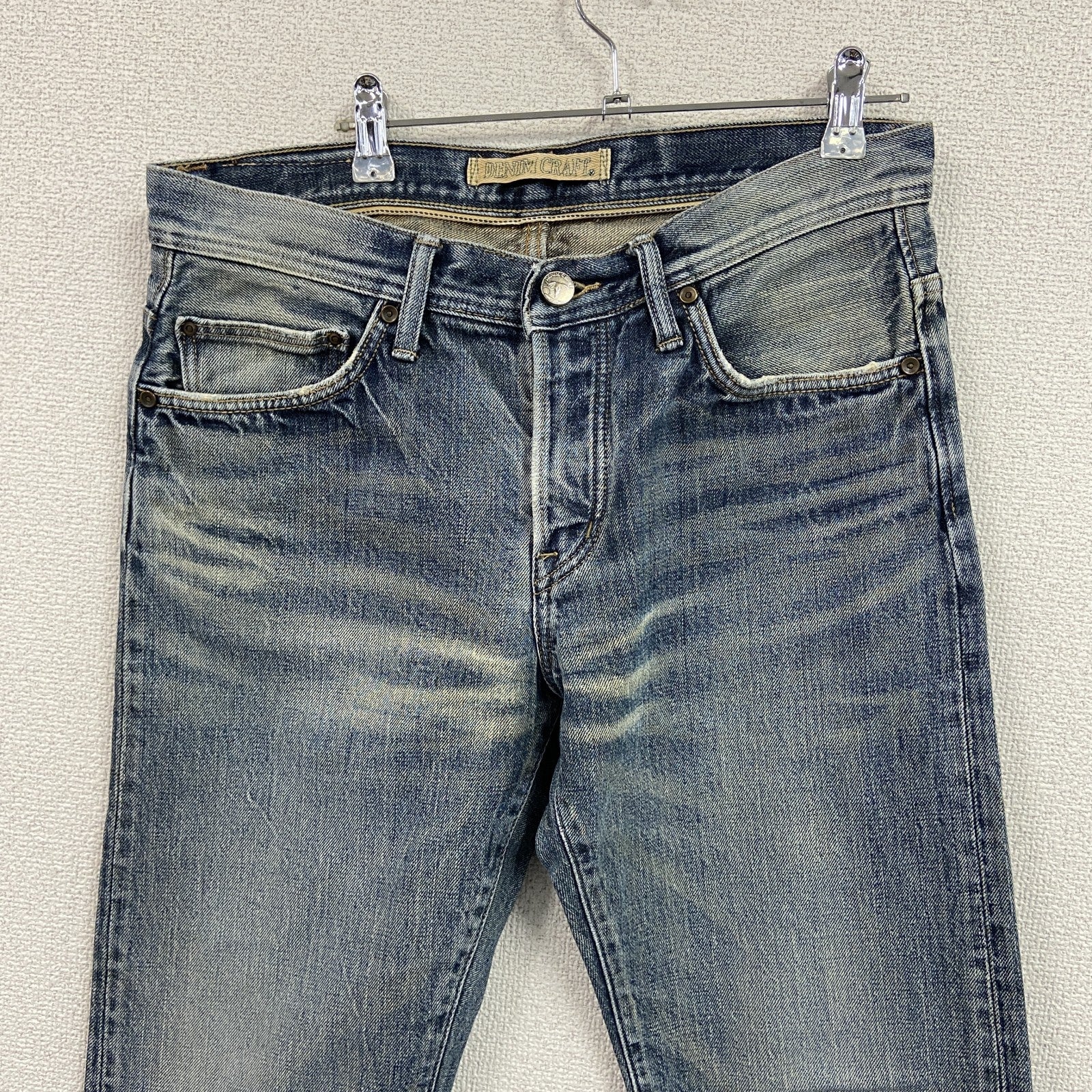 DENIM CRAFT　デニムクラフト　デニムパンツ/ジーンズ　縦落ち　鬼ヒゲ　フェード　ジップフライ　インディゴ
