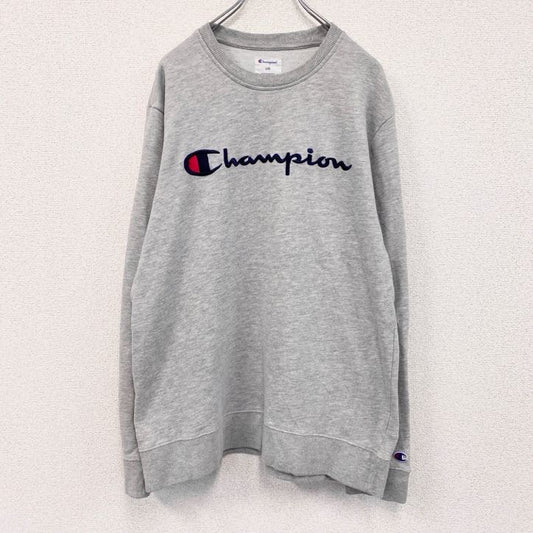 champion　チャンピオン　スウェット/トレーナー　灰色　グレー　Lサイズ