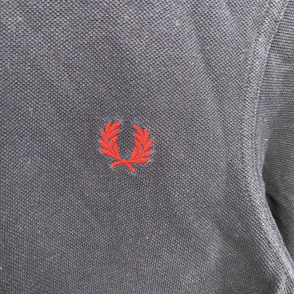 FRED PERRY　フレッドペリー　半袖ポロシャツ　紺　ネイビー　Sサイズ