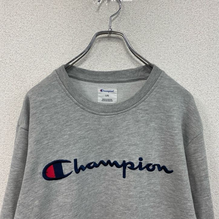 champion　チャンピオン　スウェット/トレーナー　灰色　グレー　Lサイズ