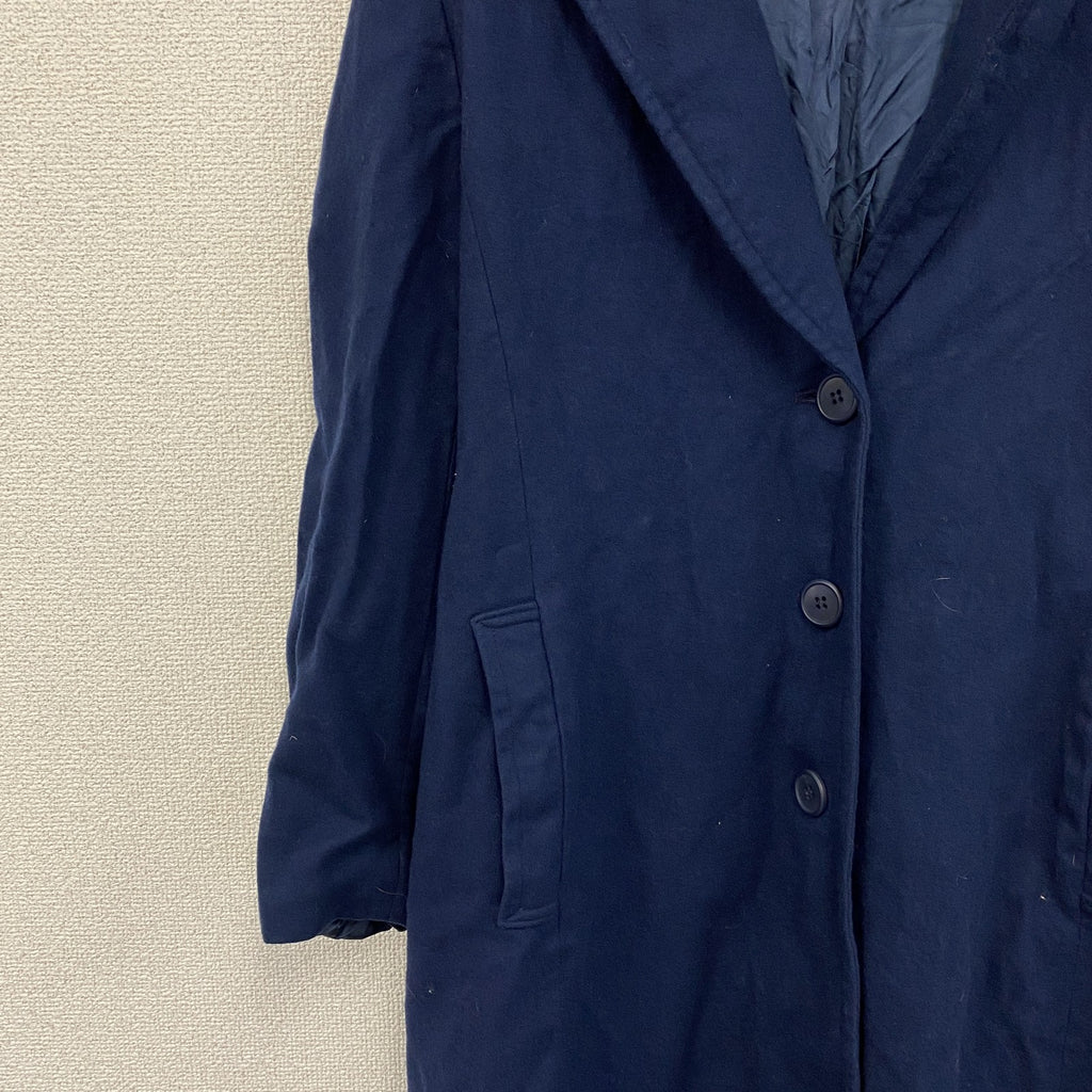 ～70s　PENDELTON　ペンドルトン　ウールトレンチコート　チェスターコート　ヴィンテージ　紺　ネイビー　