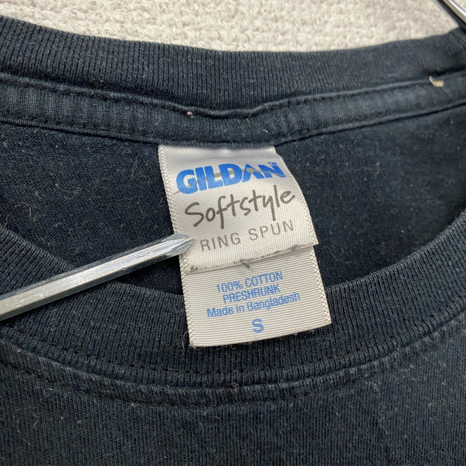 GILDAN　ギルダン　ウィズカリファ　半袖プリントラッパーTシャツ　黒　ブラック　Sサイズ