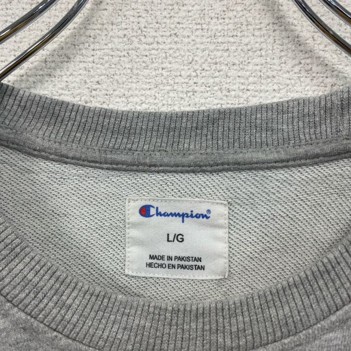 champion　チャンピオン　スウェット/トレーナー　灰色　グレー　Lサイズ
