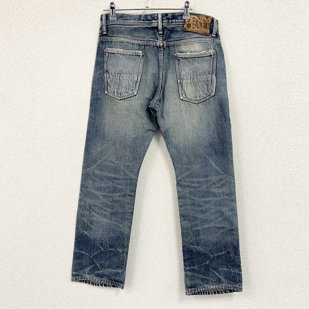 DENIM CRAFT　デニムクラフト　デニムパンツ/ジーンズ　縦落ち　鬼ヒゲ　フェード　ジップフライ　インディゴ