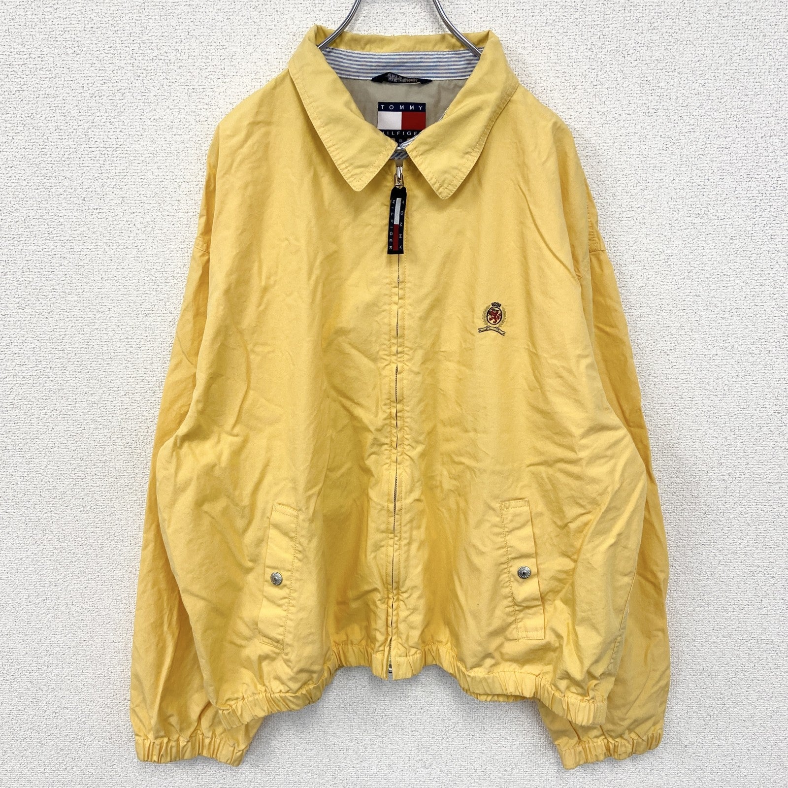 90s　TOMMY HILFIGER　トミーヒルフィガー　スイングトップ/ブルゾン　ヴィンテージ　XLサイズ