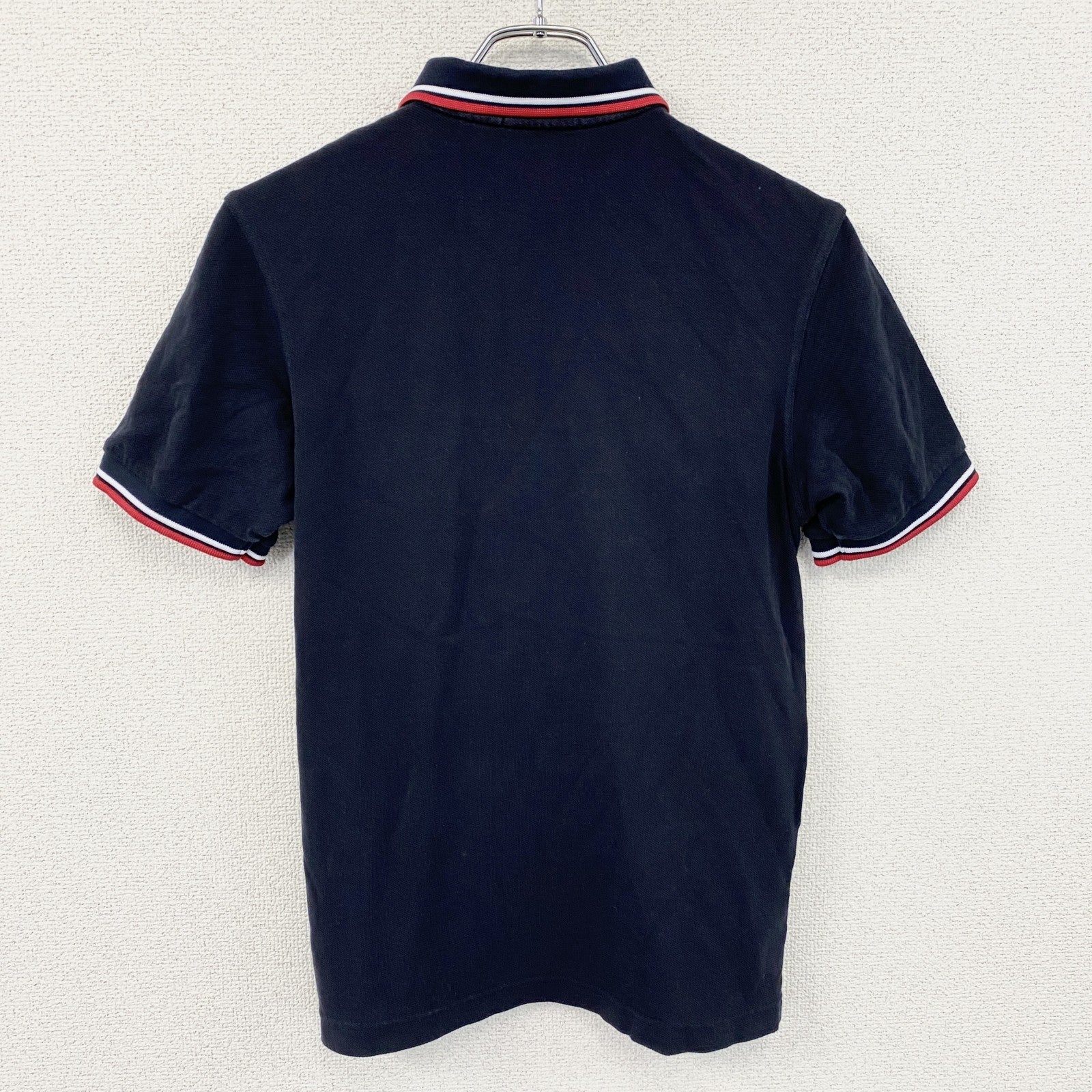 FRED PERRY　フレッドペリー　半袖ポロシャツ　紺　ネイビー　Sサイズ