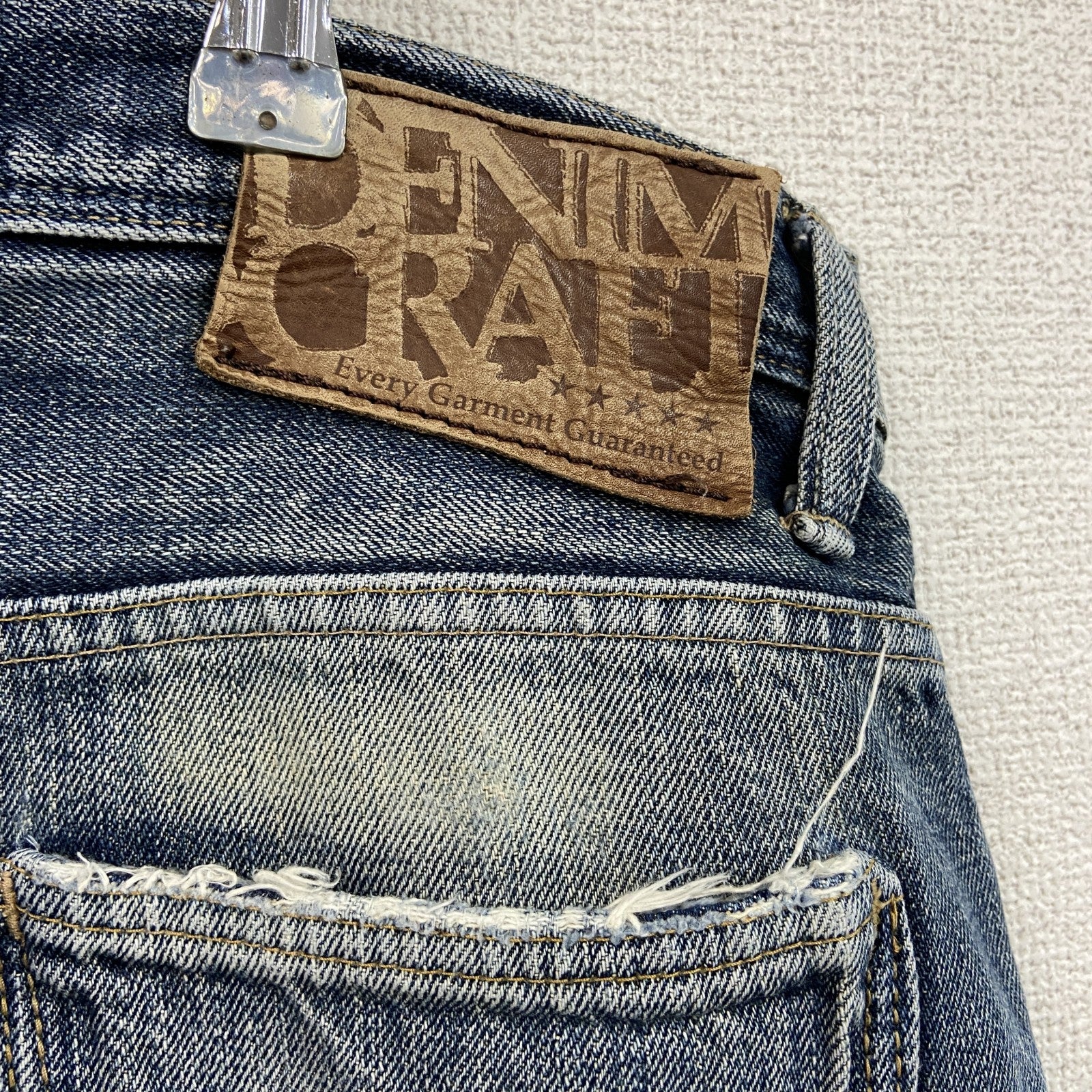DENIM CRAFT　デニムクラフト　デニムパンツ/ジーンズ　縦落ち　鬼ヒゲ　フェード　ジップフライ　インディゴ