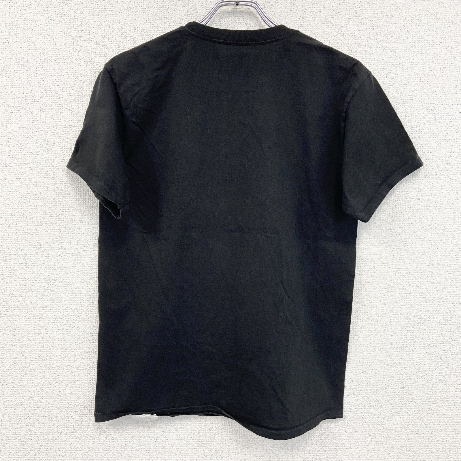 Champion　チャンピオン　半袖プリントTシャツ　黒　ブラック　Mサイズ