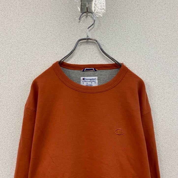 champion　チャンピオン　スウェット/トレーナー　オレンジ　Mサイズ