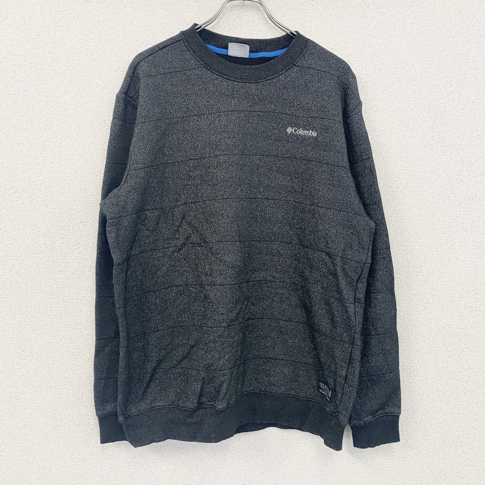 Columbia　コロンビア　スウェット/トレーナー　刺繍ロゴ　ダークグレー　XLサイズ