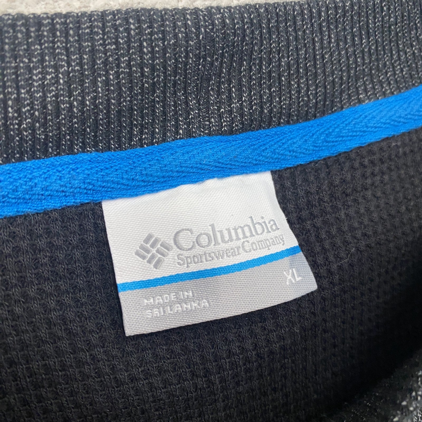 Columbia　コロンビア　スウェット/トレーナー　刺繍ロゴ　ダークグレー　XLサイズ